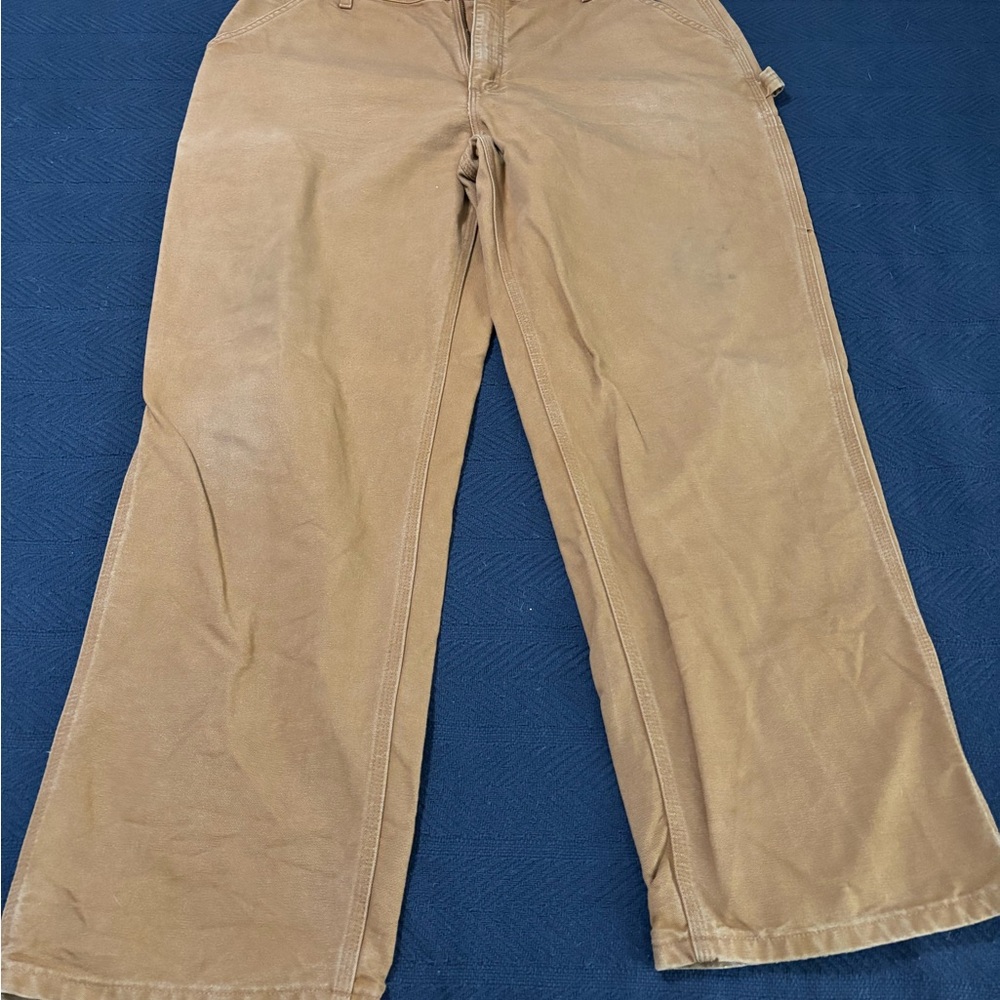 Carhartt Brown Original Dungaree Fit Pants